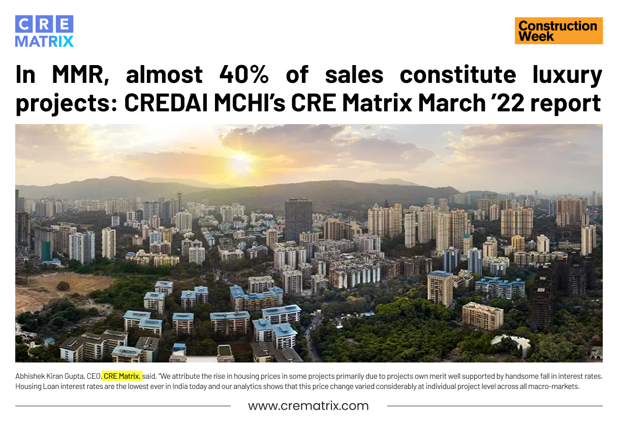 MMR Housing Market Report: Luxury Homes Power Mumbai’s Next Growth Cycle
