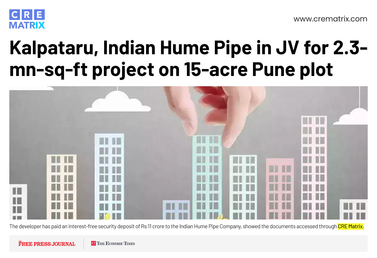 Kalpataru Acquires Borivali Housing Society Redevelopment Project With ₹1,300 Crore Revenue Potential