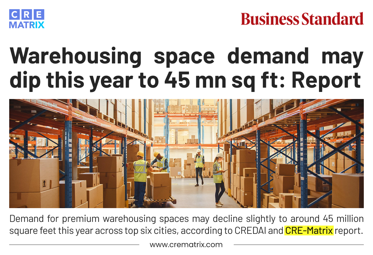India Grade A Warehousing Market Q2 CY’24: Demand, Supply & Market Trends