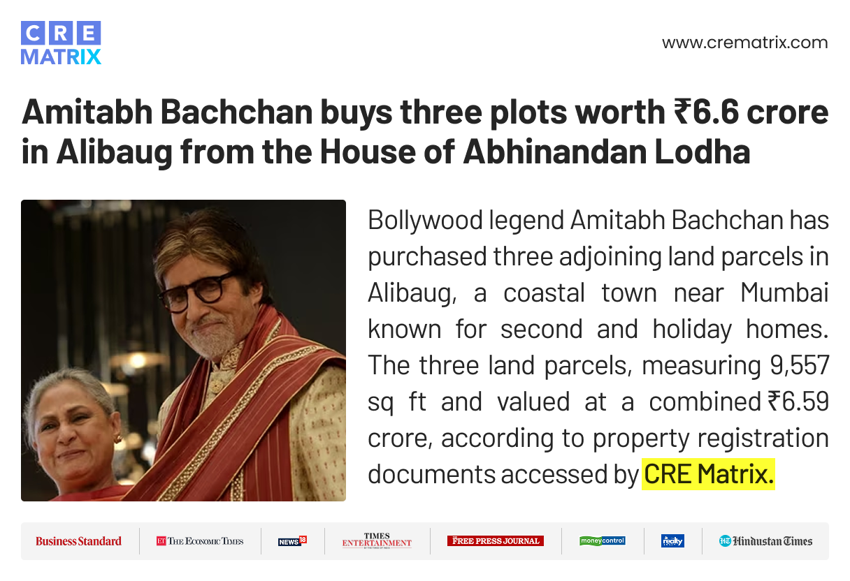 Amitabh Bachchan buys land parcels in Alibaug