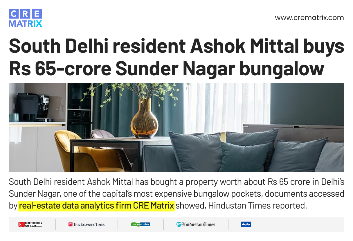 Ashok Mittal buys bungalow in Delhi's Golf Links