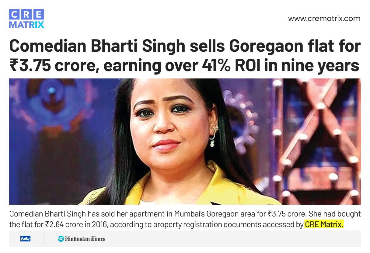 Bharti Singh Sells Goregaon Flat (2)