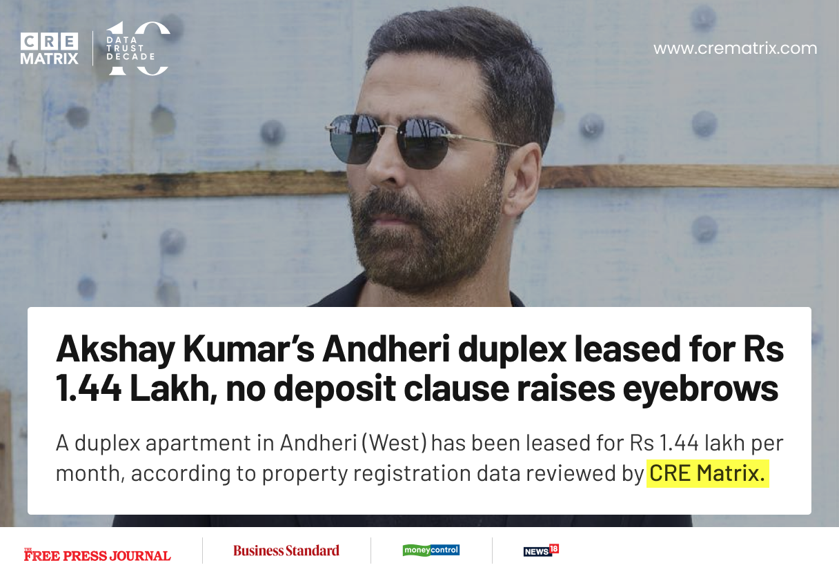 Akshay Kumar Leases Andheri Duplex for a Starting Monthly Rent of ₹1.44 Lakh (3)