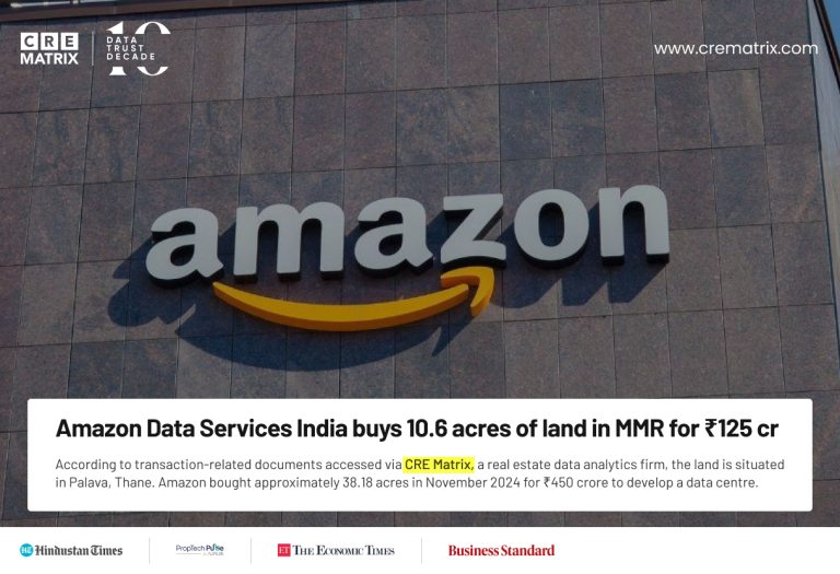 Amazon Data Services Buys 10.61 Acres in Ambernath from Lodha for ₹125 ...