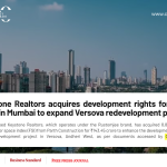 Rustomjee Acquires ₹143 Crore FSI in Mumbai to Expand Andheri Development