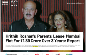 Rakesh Roshan and Pramila Roshan Lease Mumbai’s JVPD Flat for ₹1.89 Crore