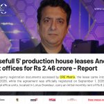 Sajid Nadiadwala’s Production House Leases Andheri Office for ₹2.46 Crore