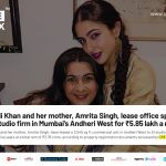 Sara Ali Khan and Amrita Singh Lease Andheri West Office to AI Firm for ₹5.85 Lakh Monthly Rent